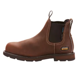 Ariat Jodhpurs Groundbreaker Chelsea Waterproof Steel Toe Heren Bruin