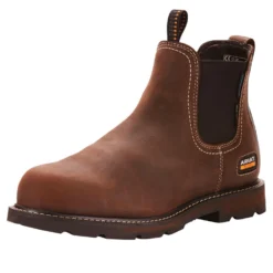 Ariat Jodhpurs Groundbreaker Chelsea Waterproof Steel Toe Heren Bruin