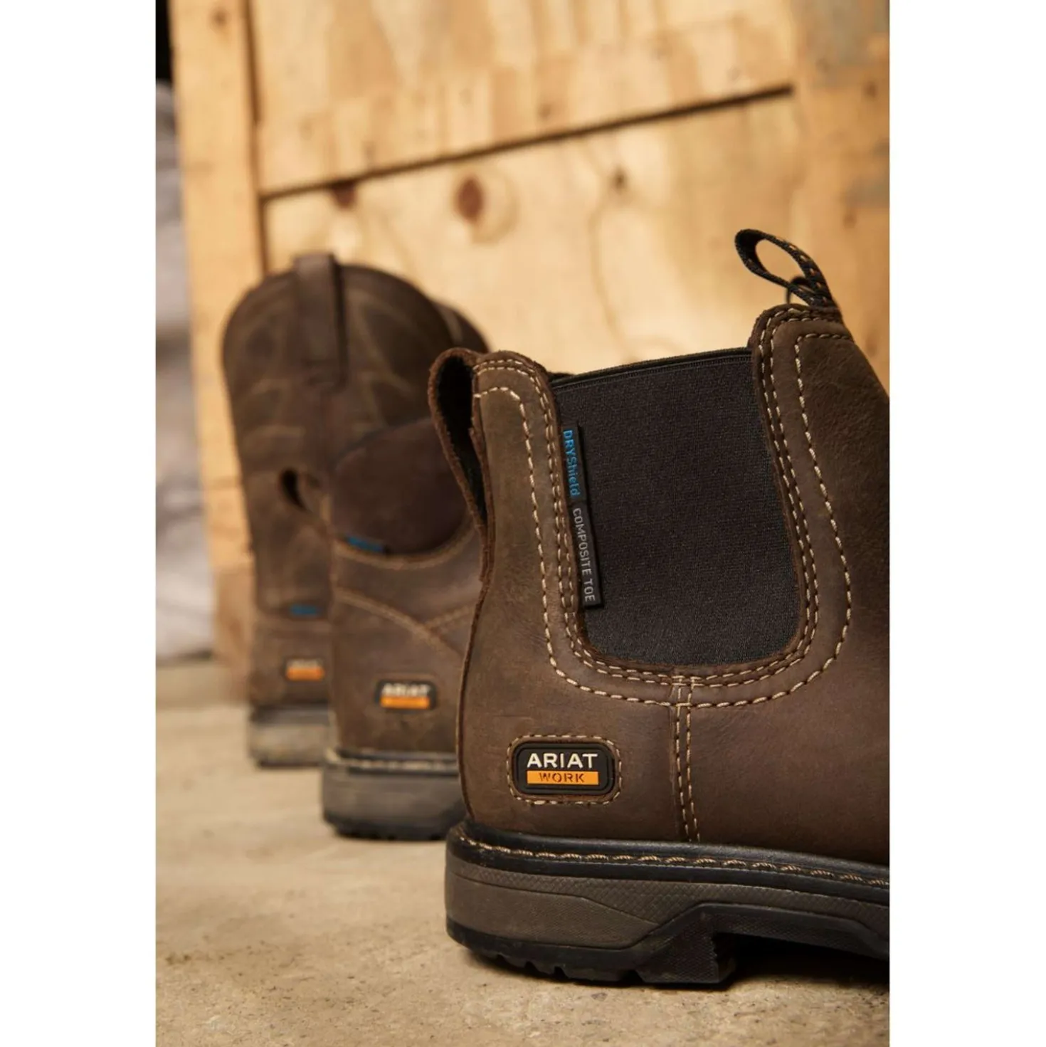 Ariat Jodhpurs Riverter Chelsea H20 Dames Donkerbruin