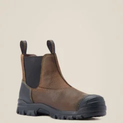 Ariat Jodhpurs Treadfast Chelsea Waterproof Steel Toe Heren Donkerbruin
