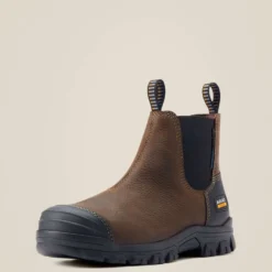 Ariat Jodhpurs Treadfast Chelsea Waterproof Steel Toe Heren Donkerbruin