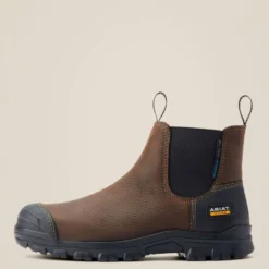 Ariat Jodhpurs Treadfast Chelsea Waterproof Steel Toe Heren Donkerbruin
