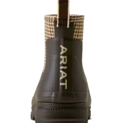 Ariat Jodphurs Kelmarsh Shortie Dames Chocolate/Tan Twill