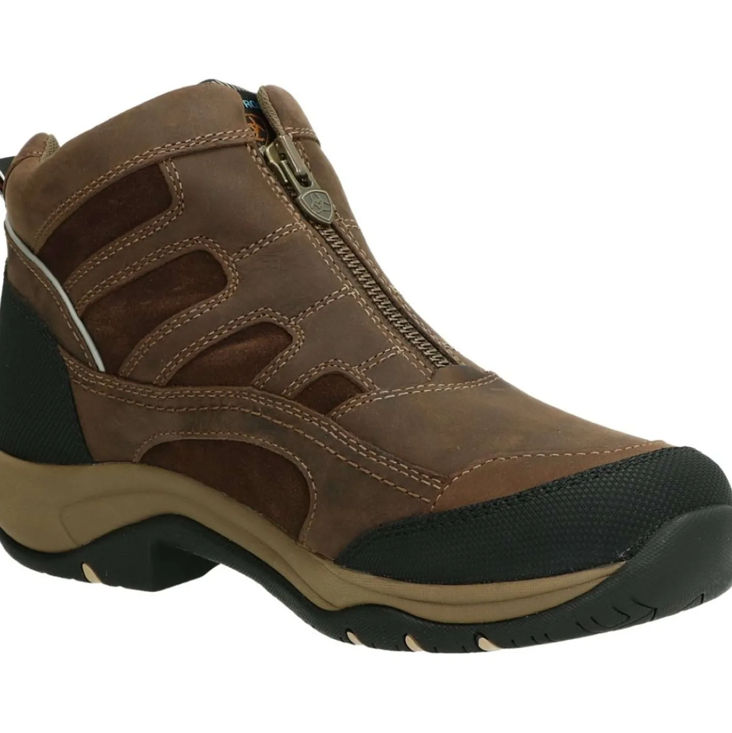 Ariat Ladies Terrain Shoe H2O Zip Distressed Brown