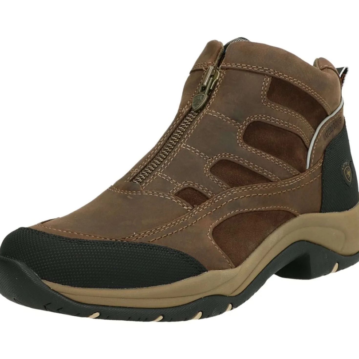 Ariat Ladies Terrain Shoe H2O Zip Distressed Brown