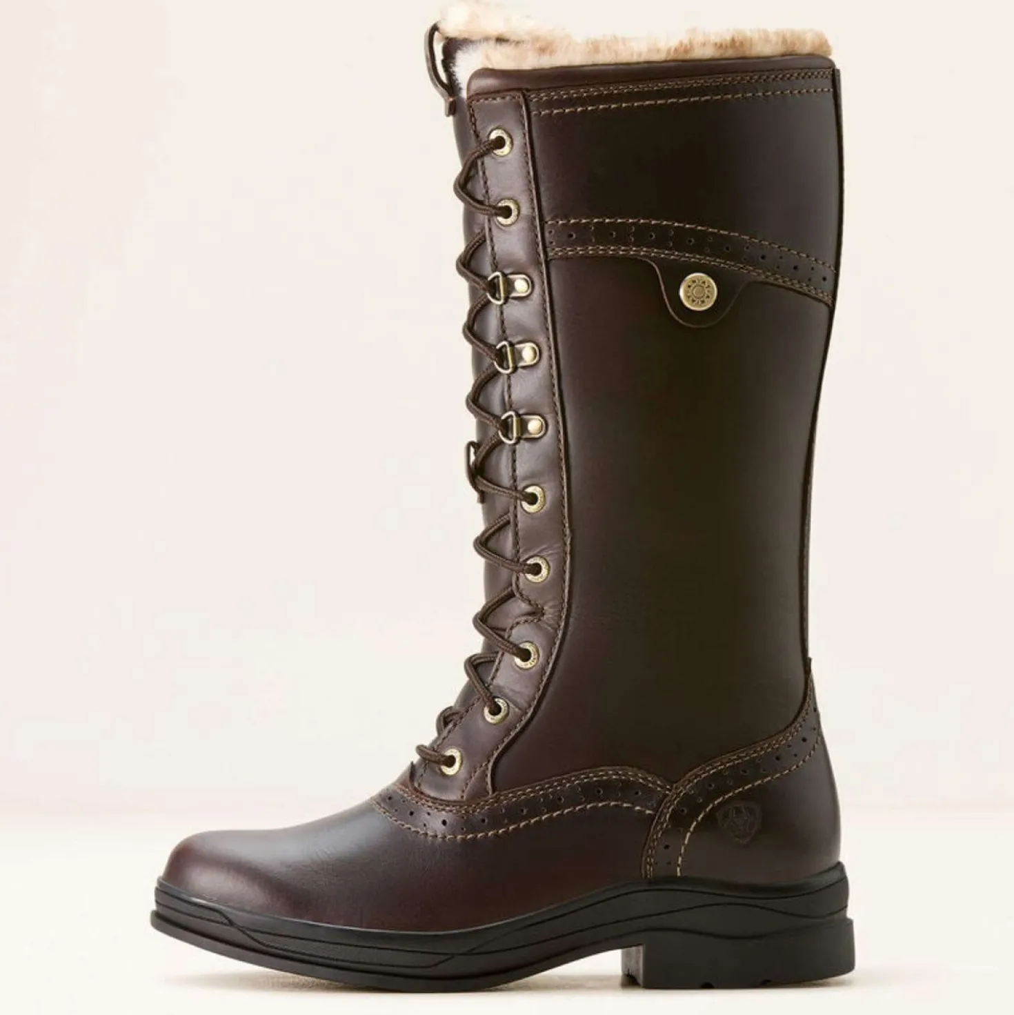 Ariat Outdoorlaarzen Wythburn II Sherpa Waterproof Dames Dark Mocha