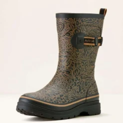 Ariat Regenlaarzen Kelmarsh Mid Dames Ocelot Print