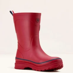 Ariat Regenlaarzen Kelmarsh Mid Dames Team Red/Navy
