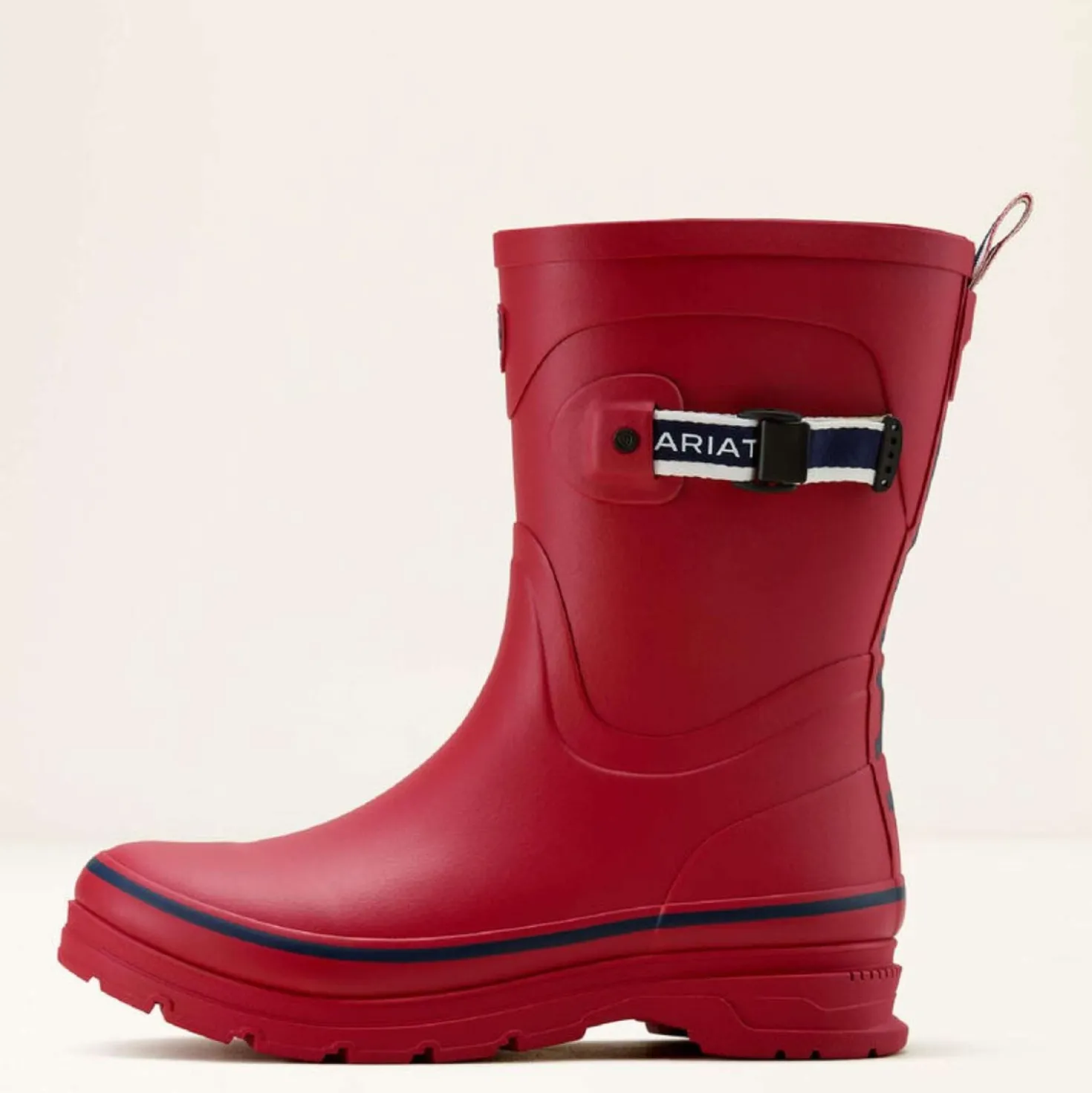 Ariat Regenlaarzen Kelmarsh Mid Dames Team Red/Navy