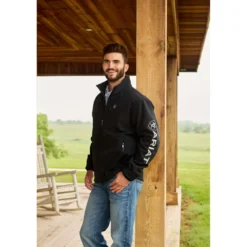 Ariat Softshell Vest Logo Heren Zwart