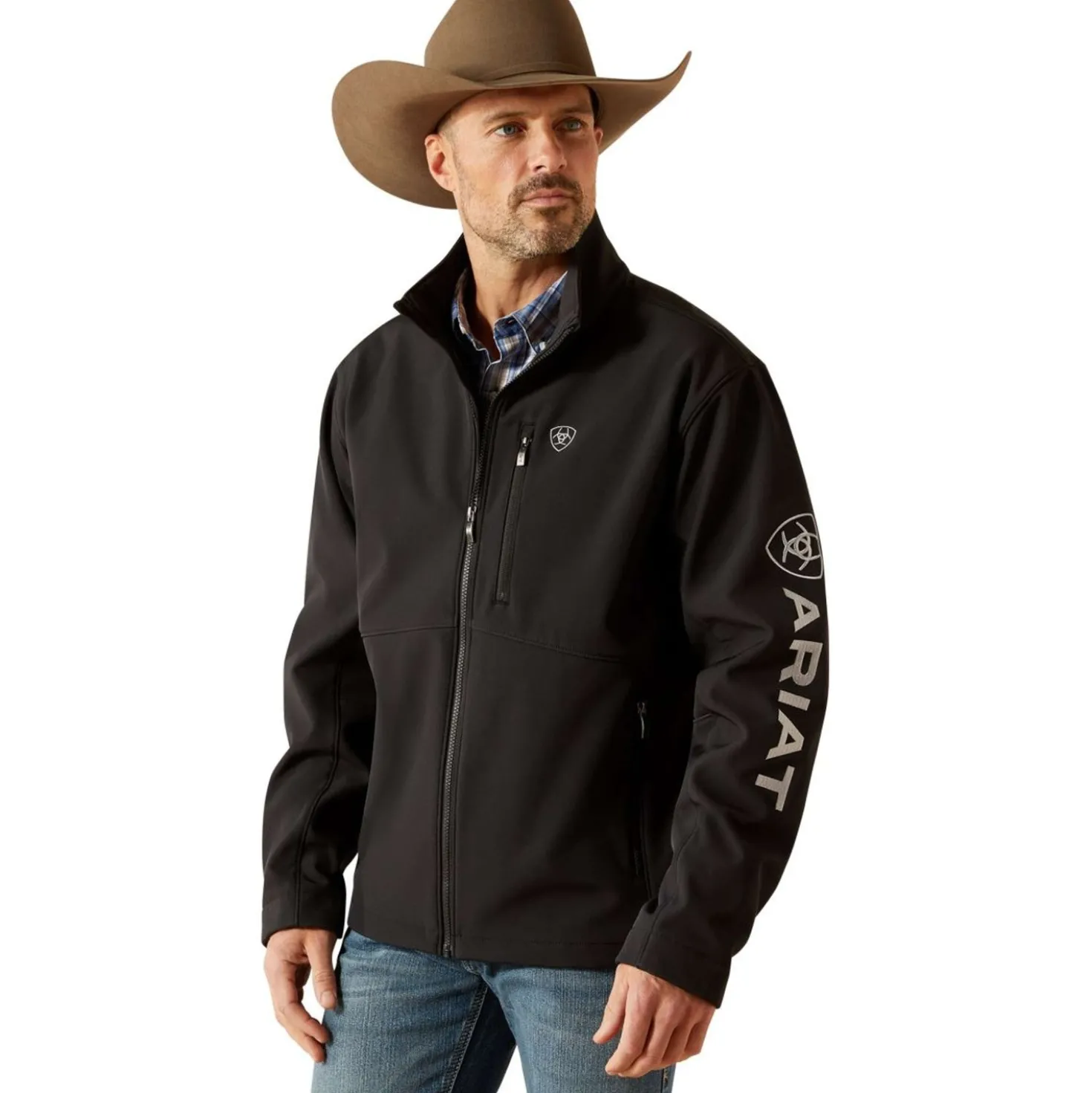 Ariat Softshell Vest Logo Heren Zwart