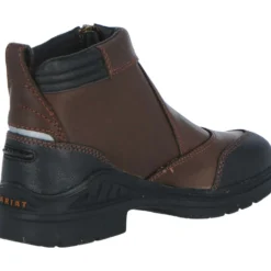 Ariat Stalschoenen Barnyard Side Zip Donker Bruin