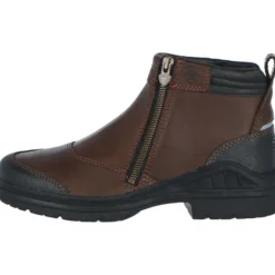 Ariat Stalschoenen Barnyard Side Zip Donker Bruin