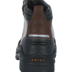Ariat Stalschoenen Barnyard Side Zip Donker Bruin
