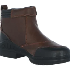Ariat Stalschoenen Barnyard Side Zip Donker Bruin