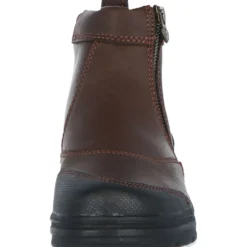 Ariat Stalschoenen Barnyard Side Zip Donker Bruin