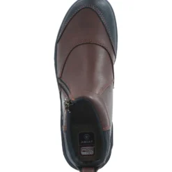 Ariat Stalschoenen Barnyard Side Zip Donker Bruin