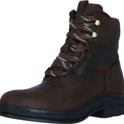 Ariat Stalschoenen Harper Waterproof Dames Chocolat/Willow