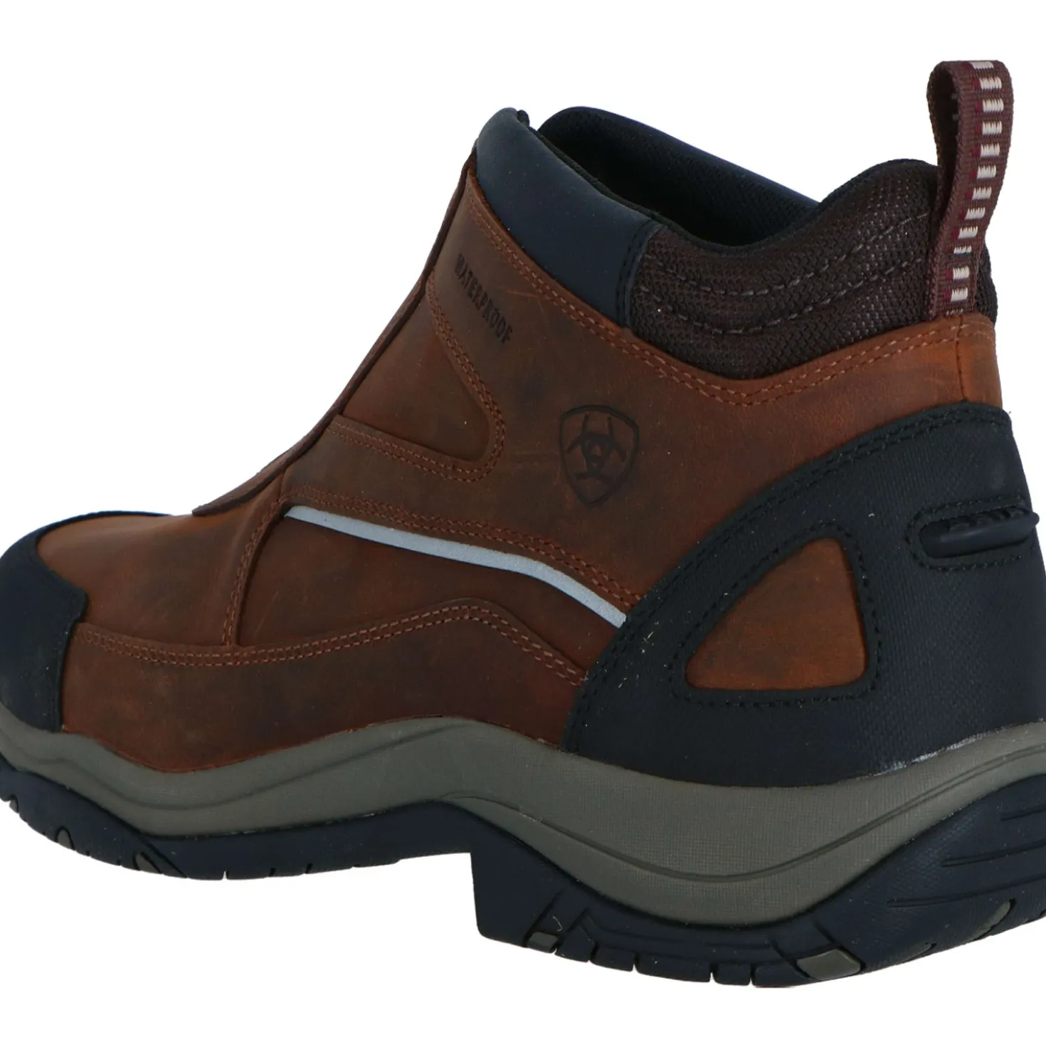 Ariat Stalschoenen Telluride Zip H2O Man's Copper