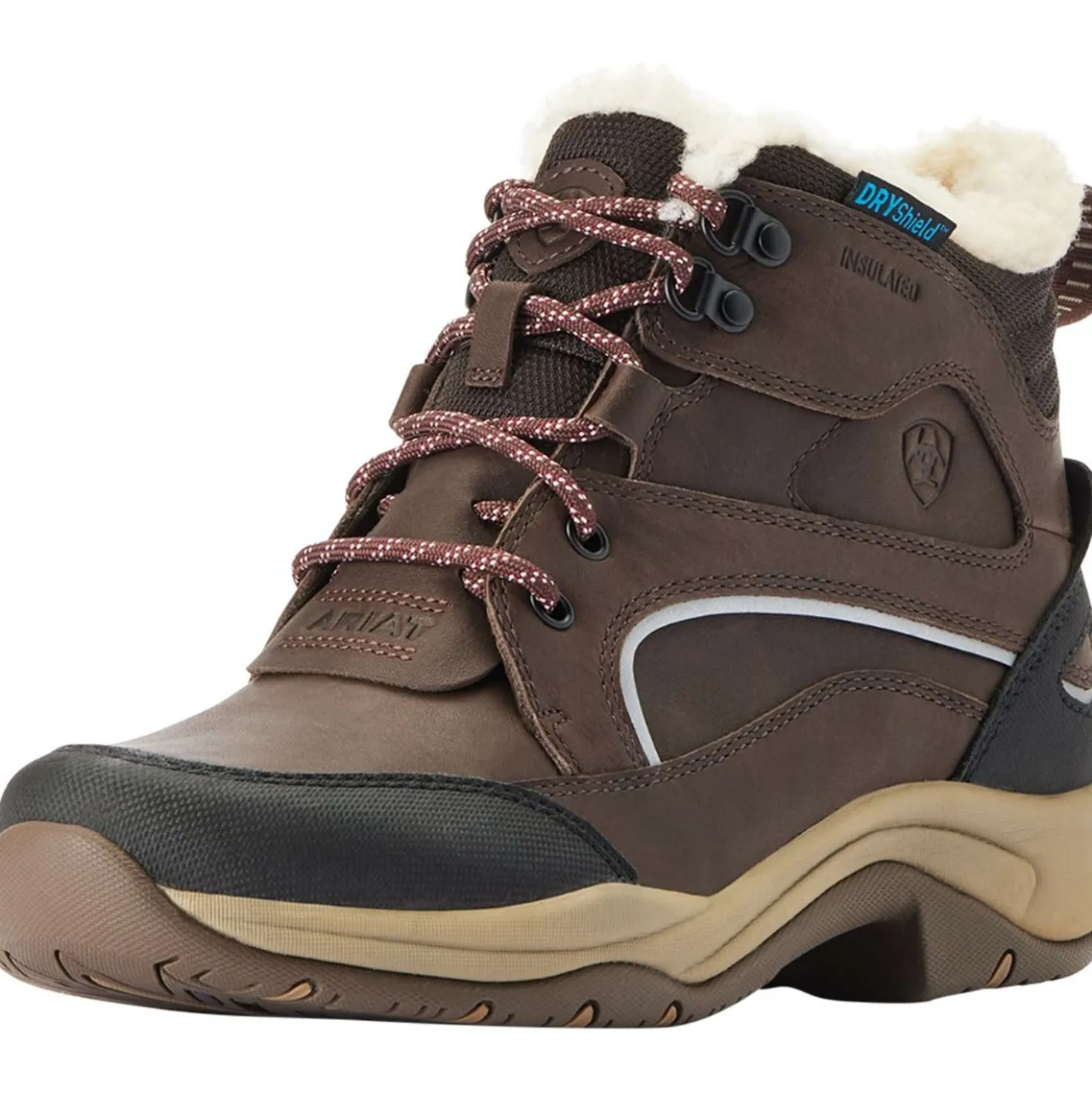 Ariat Stalschoenen Telluride H2O Dames Dark Brown