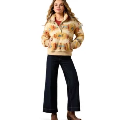 Ariat Sweater Berber Dames Sonoma Southwest