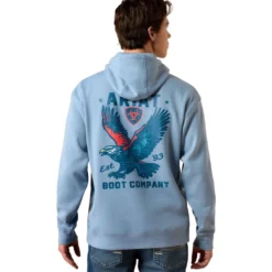 Ariat Trui Freedom Eagle Heren Light Denim