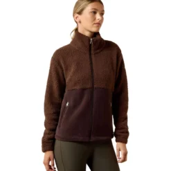 Ariat Vest Laviolette Dames Chocolate Plum