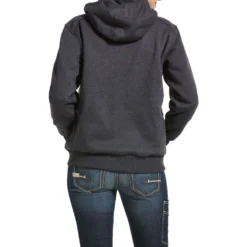 Ariat Vest Rebar All-Weather Dames Charcoal Heather