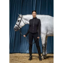 Ariat Vest Solveil Full Zip Dames Zwart