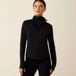 Ariat Vest Solveil Full Zip Dames Zwart