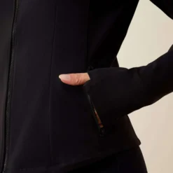 Ariat Vest Solveil Full Zip Dames Zwart