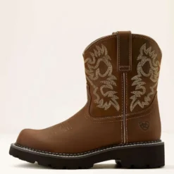 Ariat Western Boots Fatbaby Dames Sassy Brown