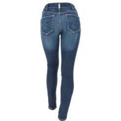 Ariat Western Denim R.E.A.L. Med Rise Skinny Ella Woman's Celestial