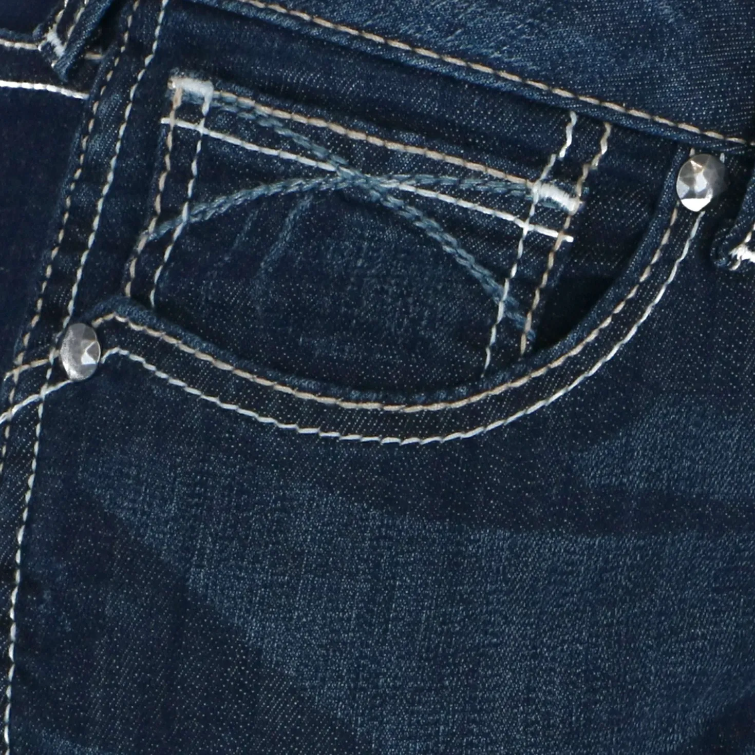 Ariat Western Denim R.E.A.L. Med Rise Skinny Ella Woman's Celestial