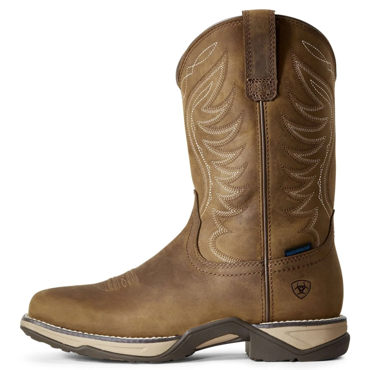 Ariat Westernlaars Anthem H2O Distressed Brown