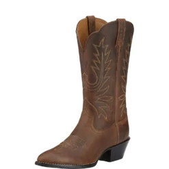 Ariat Westernlaars Heritage R Toe Woman's Brown