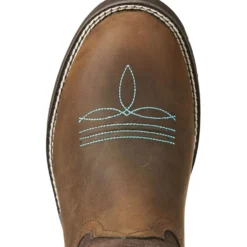Ariat Westernlaarzen Delilah Round Toe Distressed Brown