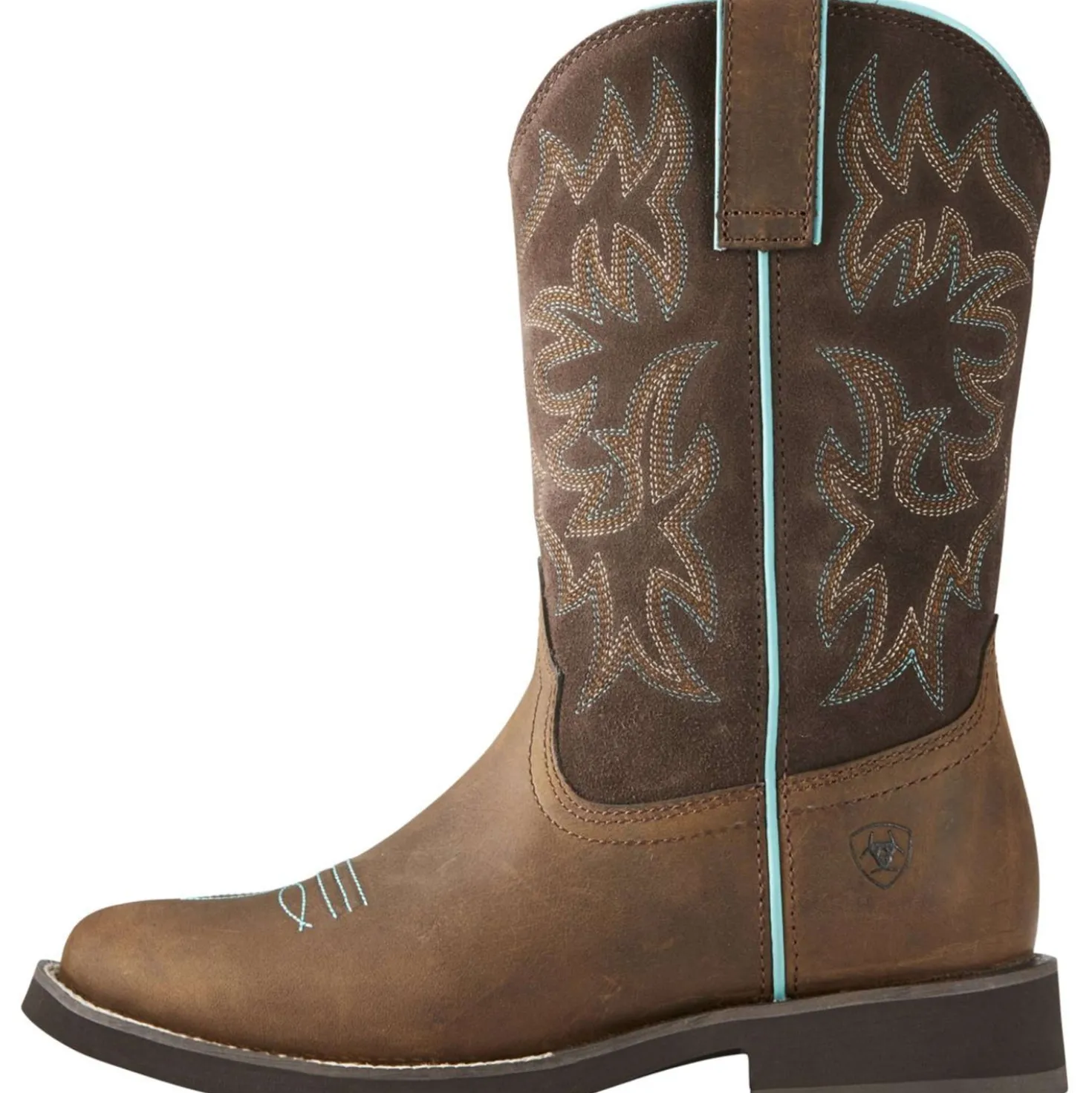 Ariat Westernlaarzen Delilah Round Toe Distressed Brown