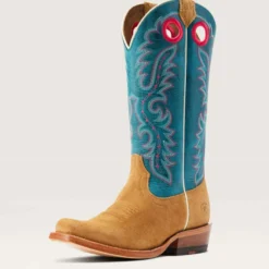 Ariat Westernlaarzen Futurity Boon Dames Buckskin Roughout
