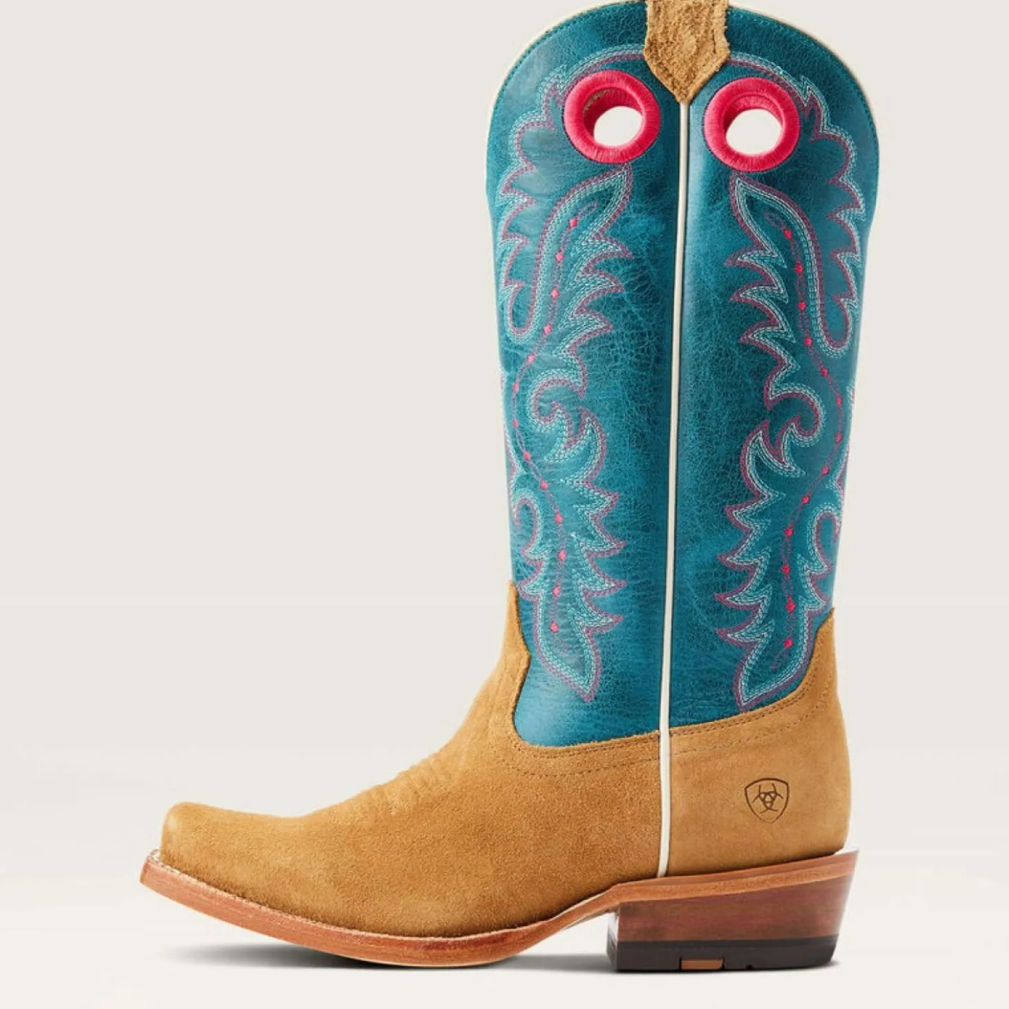 Ariat Westernlaarzen Futurity Boon Dames Buckskin Roughout