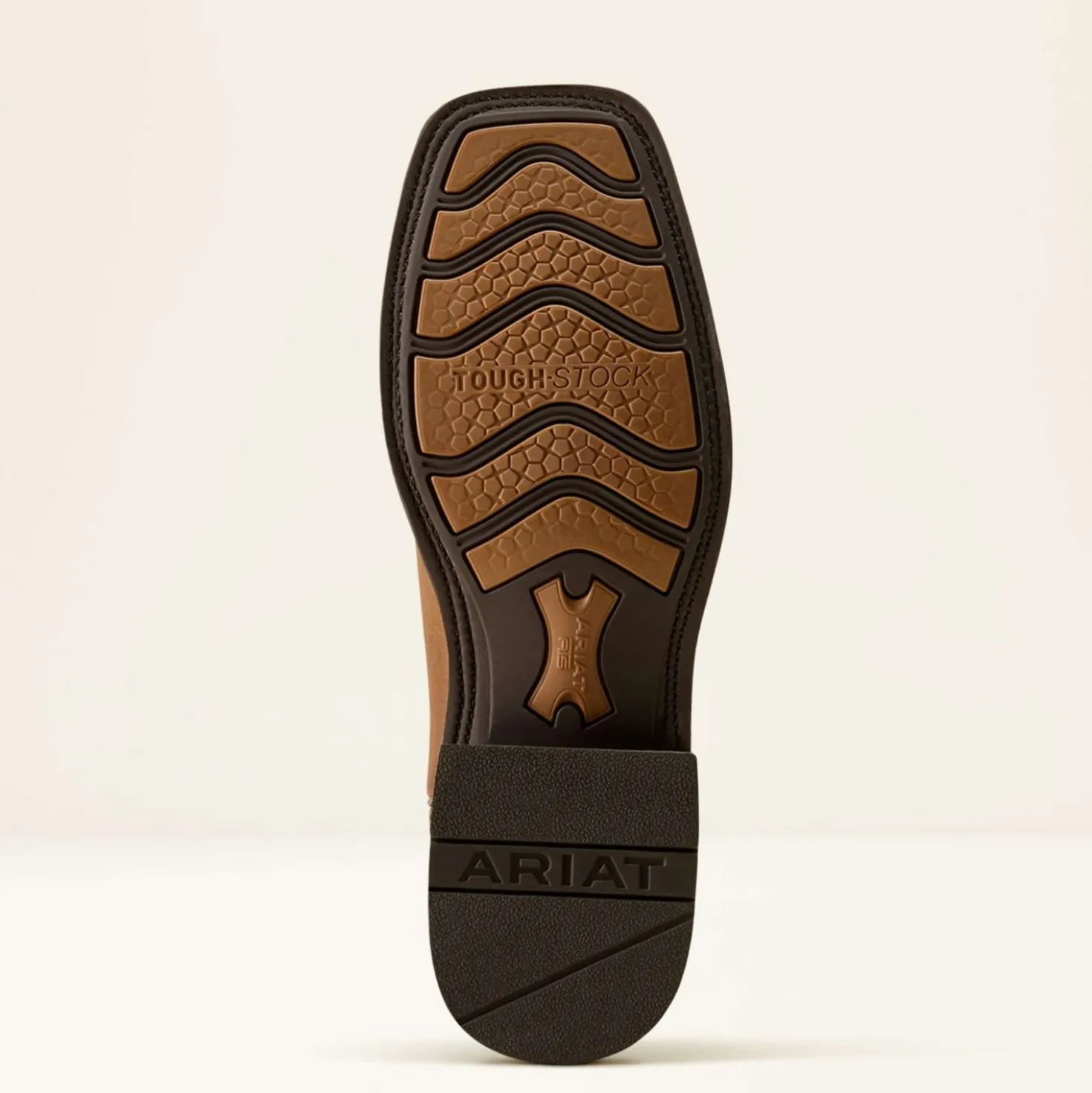 Ariat Westernlaarzen Highland Toughstock Heren Distressed Brown/Tack Room Brown