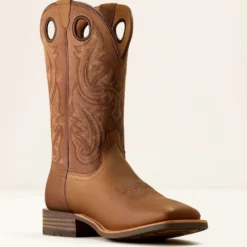 Ariat Westernlaarzen Highland Toughstock Heren Distressed Brown/Tack Room Brown