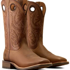 Ariat Westernlaarzen Highland Toughstock Heren Distressed Brown/Tack Room Brown