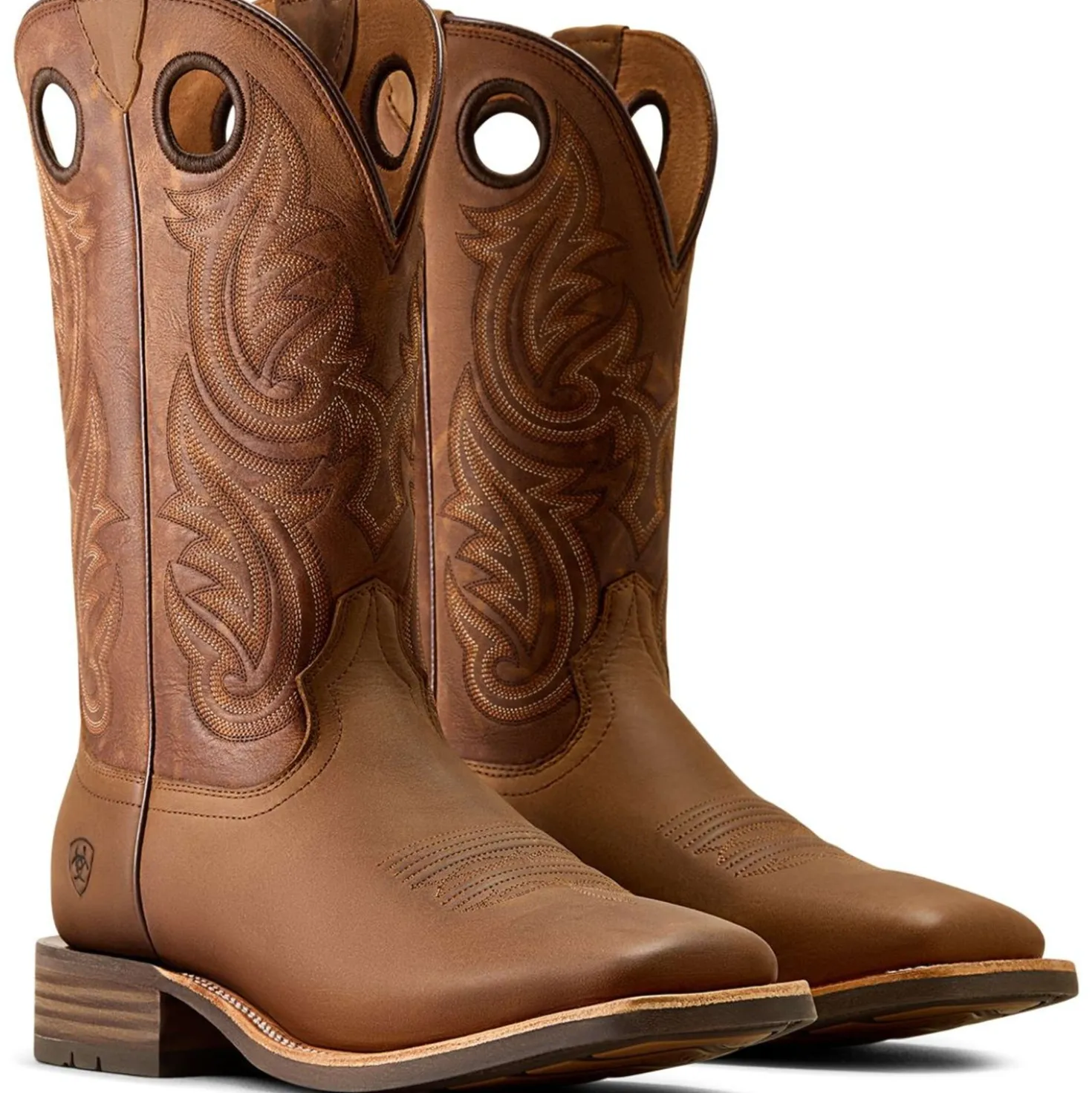 Ariat Westernlaarzen Highland Toughstock Heren Distressed Brown/Tack Room Brown
