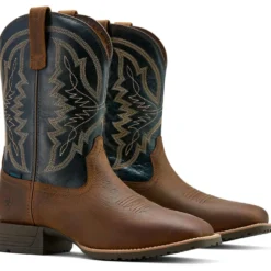 Ariat Westernlaarzen Hybrid Ranchwork H2O Heren Tavern Taupe/Dark Denim