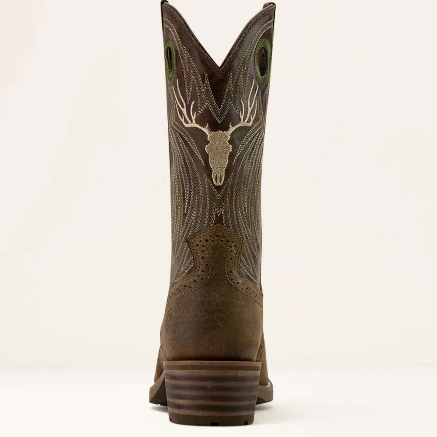 Ariat Westernlaarzen Hybrid Roughstock Antler Heren Wild Taupe/Espresso