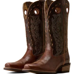 Ariat Westernlaarzen Lucera NcToe Dames Deepest Tan/Chocolate Snake