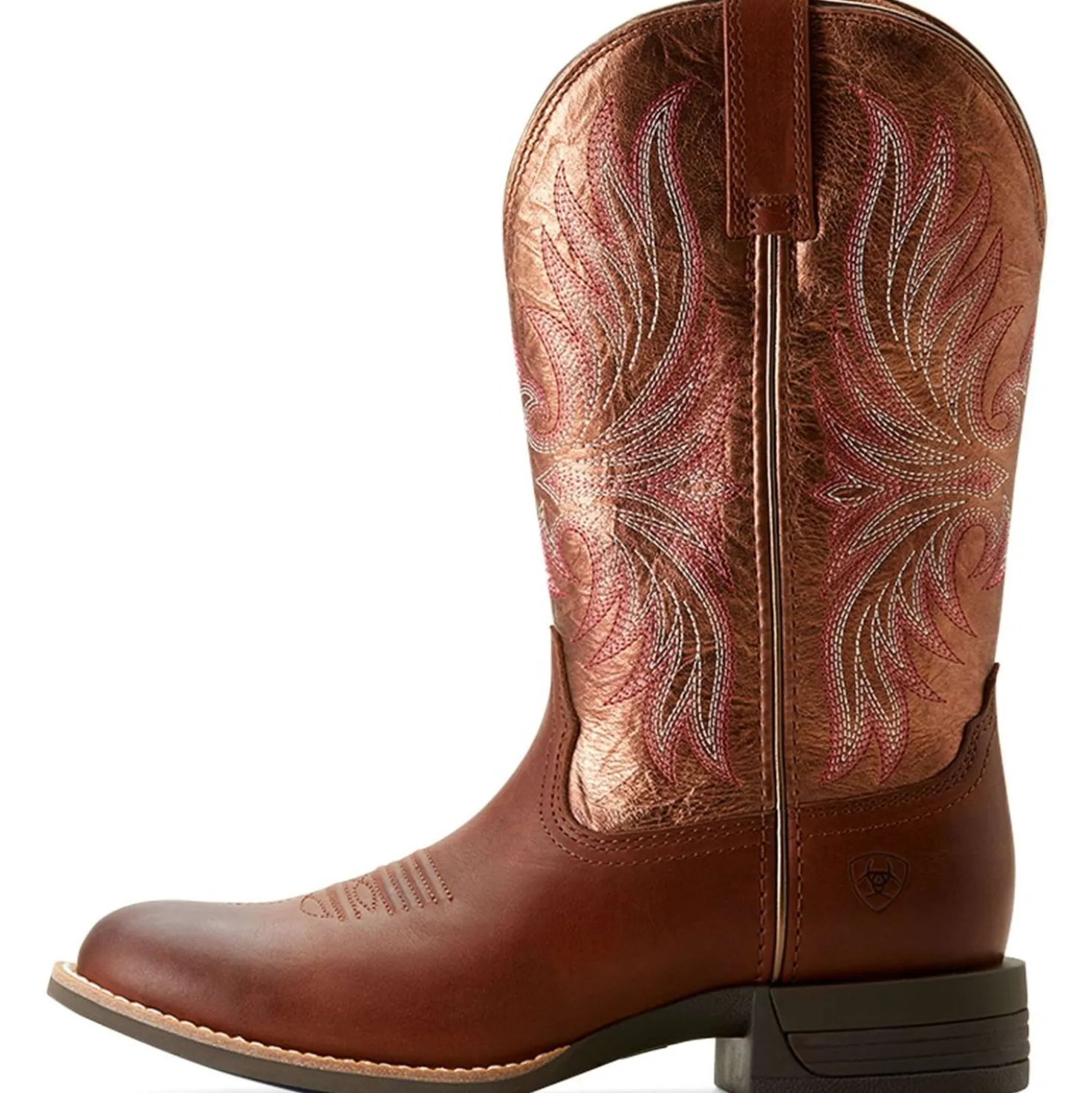 Ariat Westernlaarzen Ranahan Sena Dames Sienna Saddle/Rusty Red