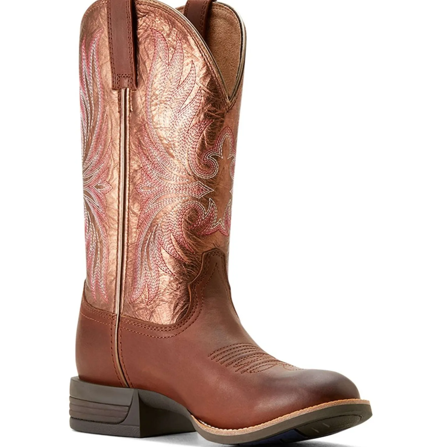 Ariat Westernlaarzen Ranahan Sena Dames Sienna Saddle/Rusty Red