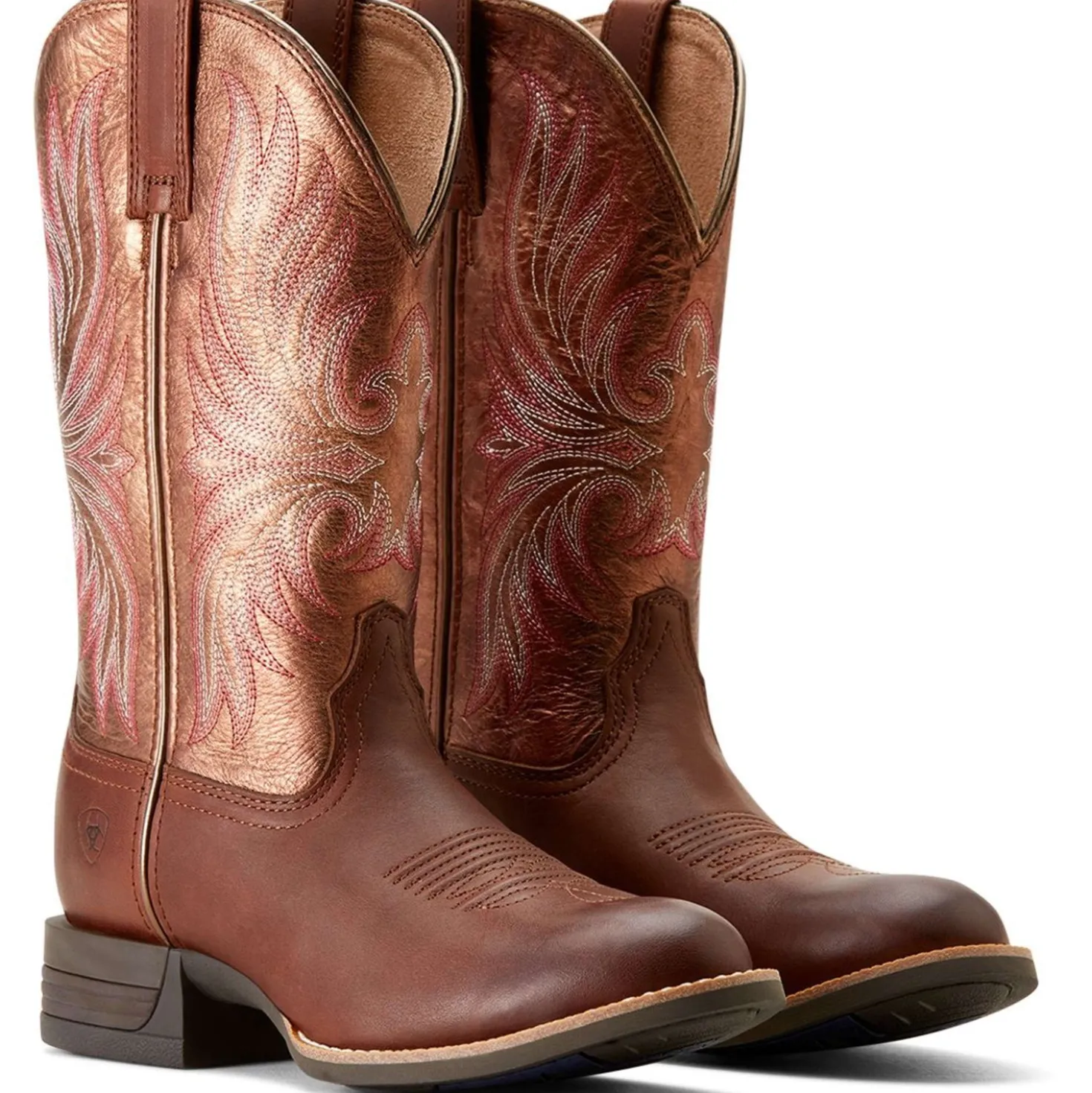 Ariat Westernlaarzen Ranahan Sena Dames Sienna Saddle/Rusty Red